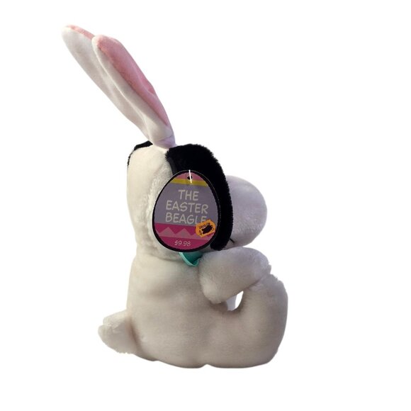 Vintage Snoopy Plush Ambassador Hallmark The Easter Beagle Bunny Ears Peanuts - Picture 4 of 11